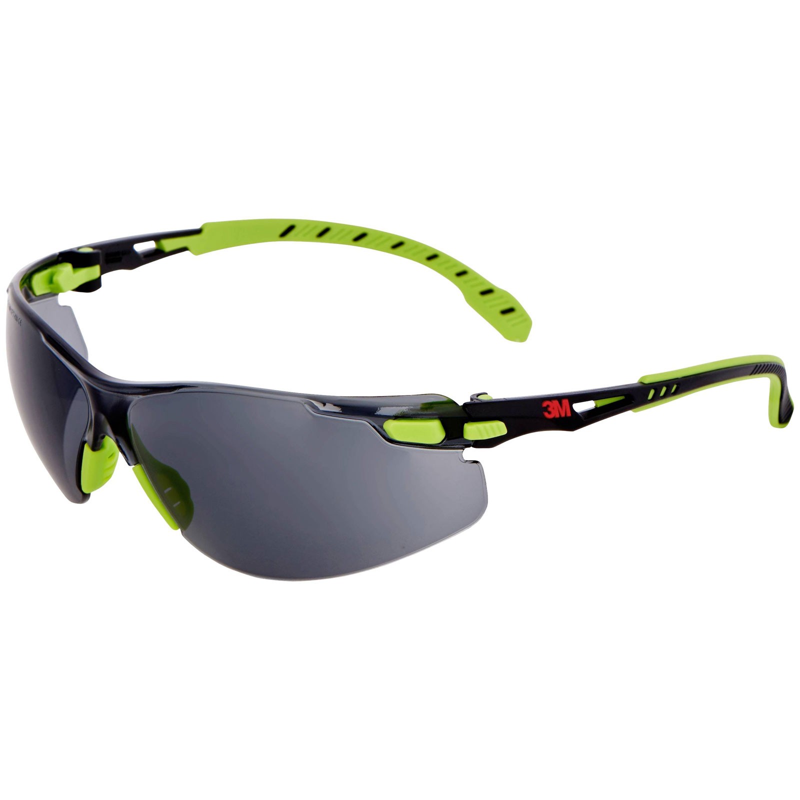 3M S1202SGAF Solus Safety Glasses Anti-Fog Coating Green Black