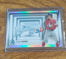 🔥 2022 Topps Bowman in 3-D! Rookie Insert Jarren Duran #B3D-10 Red Sox Baseball