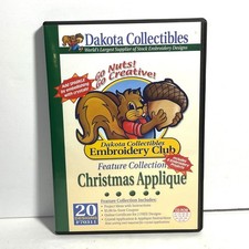 Dakota Collectibles Embroidery Club Christmas Applique CD