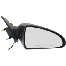 Power Mirror For 2004-2008 Chevrolet Malibu Right Manual Folding Textured Black
