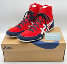 ASICS 1083A001 EX-EO Boxing Wrestling Shoes TWR900 Successor Red/Navy NEW JAPAN