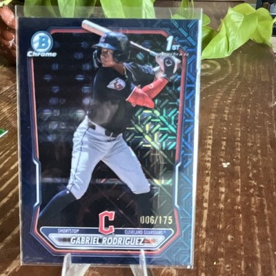 Bowman Chrome 1st Bowman - Gabriel Rodriguez #NAP-18 /175 Guardians