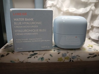 NEW LANEIGE Water Bank Blue Hyaluronic Cream Moisturizer 20ml/.67oz SEALED