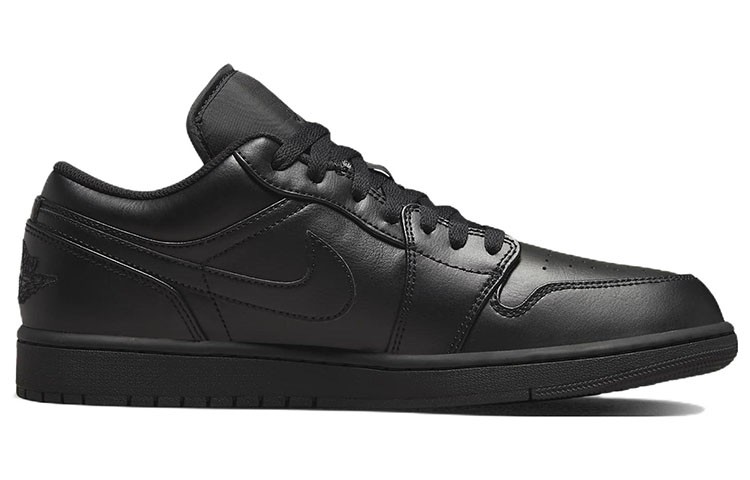 Jordan 1 Low Triple Black 2022 - 553558-093 thumbnail 2