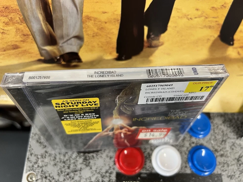 2009 The Lonely Island Incredibad Sealed CD + Promo Poster + Condom Samberg SNL Foto 4 de 4
