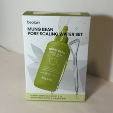beplain Mung Bean Pore Scaling Water Set 150ml Skin Fit Pads Sebum Scaler