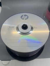 100 Pk HP DVD+R, DUAL LAYER W HP LOGO,SILVER TOP,  8X, 8.5GB,240MINUTE FREE SHIP