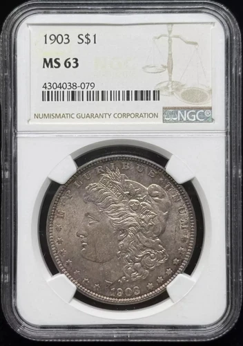 1903 Morgan Silver Dollar NGC MS-63