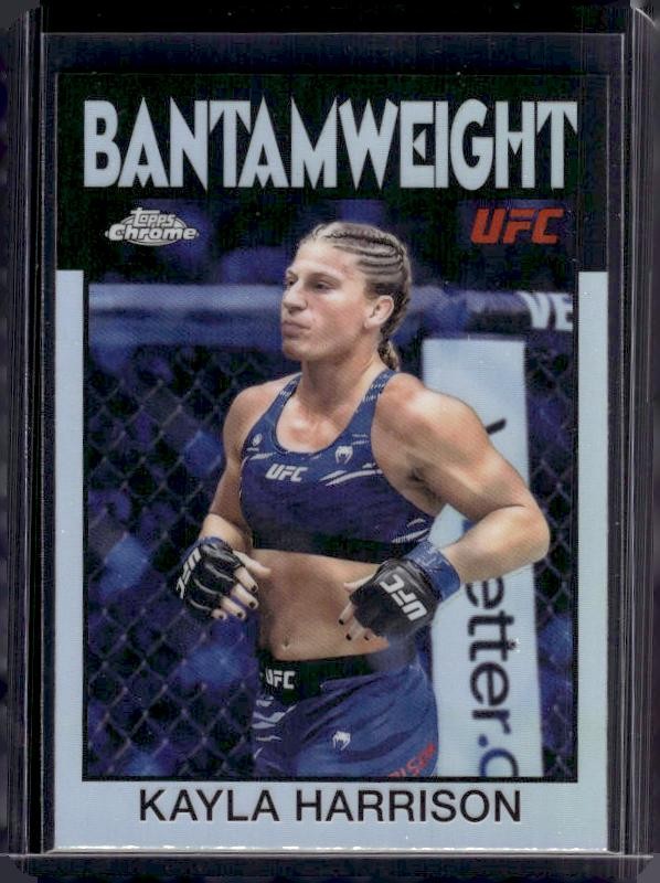 2026 Topps Chrome UFC #86-1 Kayla Harrison 1986 Topps