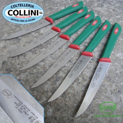 Sanelli Premana - 6er Set Steakmesser 12 cm - 9036.06 - Küchenmesser