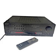 Sony Integrated Stereo Amplifier TA-AX380 200W bundle Remote Japan Made  TESTED