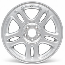 1996-1998 Ford Mustang 17 Oem Wheel Rim - Silver 1996-1998 Ford Mustang 17 Oem Wheel Rim - Silver