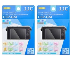 2 x JJC Ultra-Thin Optical Glass LCD Protector for PANASONIC Lumix GF7 GM1S GF9