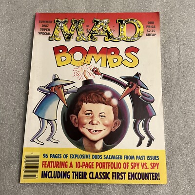 1987 Summer MAD Magazine SuperSpecial #59 Bombs T73
