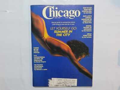 Chicago Magazine 1984 June Joe Sedelmaier Ruth Love Kelsons Street Eats AO
