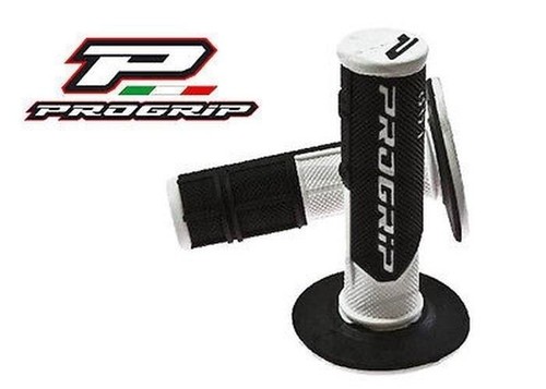 Manopole Moto 1 Paio 22/24Mm Nere Universali Antiscivolo - Foto 4