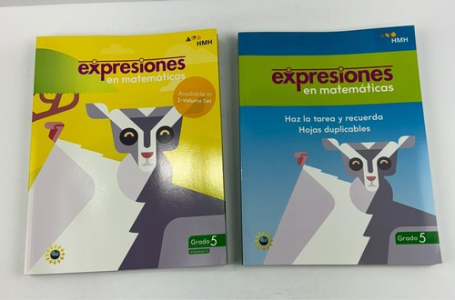 Math Expressions Student Edition Grade 5 Volume 1&2 Homeschool SPANISH Version - 第 1/10 張圖片