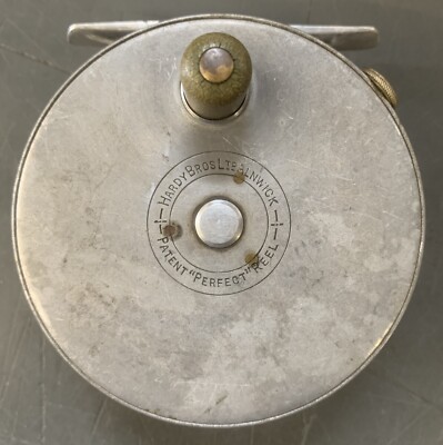 HARDY PERFECT 4” RHW DUP MK II. SALMON FLY FISHING REEL WITH REVOLVING ...
