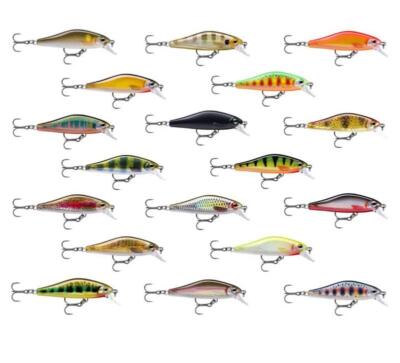 Rapala Shadow Rap Solid Shad 5,5cm/5,5g LT: 0,9-12m  Top Barsch+Forelle Wobbler