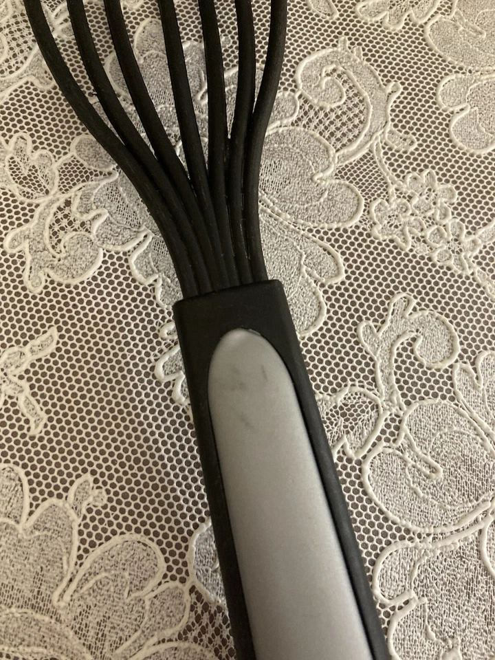 Calphalon нейлон плоский венчик черный серый силиконовый 14"" - Изображение 3 из 4