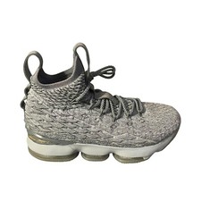 Nike 922811-005 Lebron 15 XV City Edition Youth Sz 6 Gray Shoes 6Y Sneakers