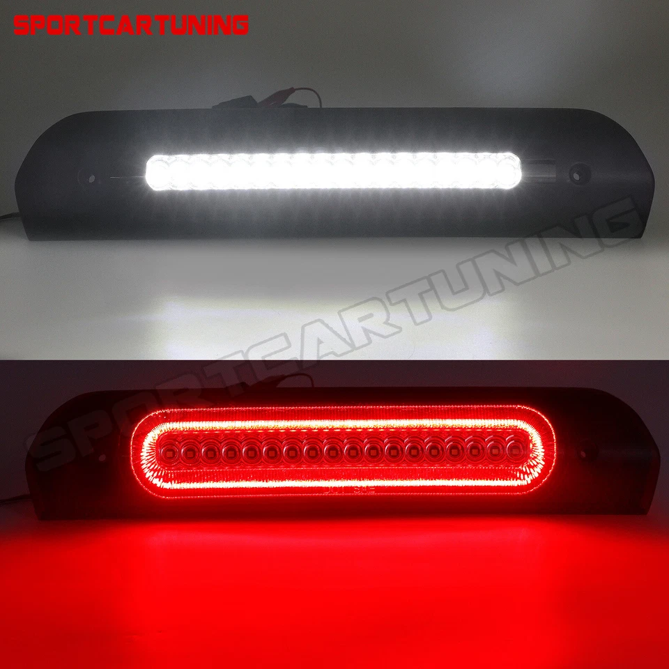 Lámpara de carga LED estroboscópica para Dodge Ram 1500 2500 3500 2002-08 tercera luz de freno Foto 2 de 4