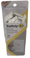 Safety 1st Press Tab Plug Protectors 36 Pack Baby Proofing