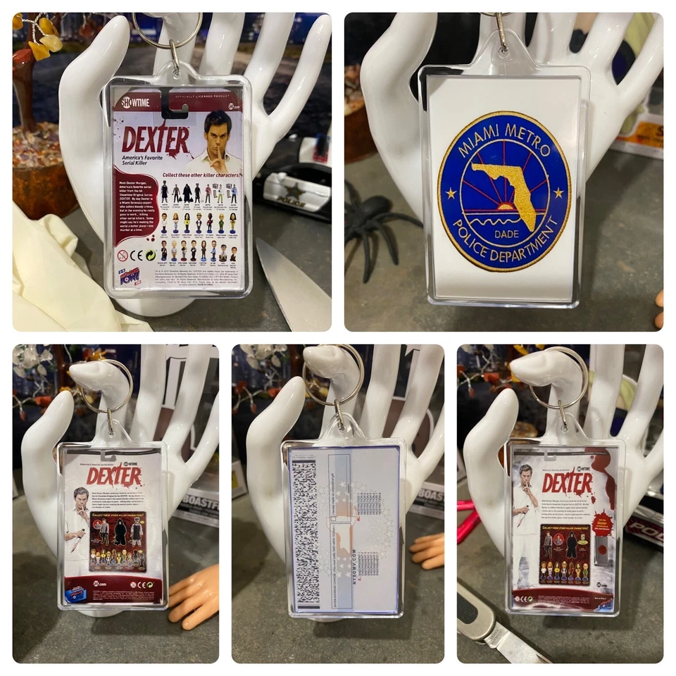 Llaveros Dexter Morgan & Jim Lindsay - ELIGE 1 o más - REGALO perfecto para fans Foto 2 de 4