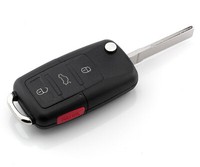 2X Auto SchlüSsel 4 Tasten KlappschlüSsel Für Skoda Fabia Octavia Rapid Citigo