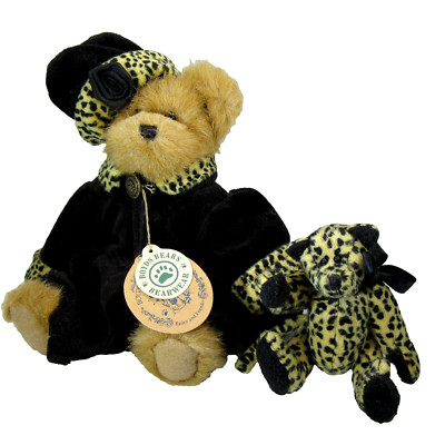BOYDS Bailey & Friends teddy bear 20th Anniversary Dottie Leopard tags 9''