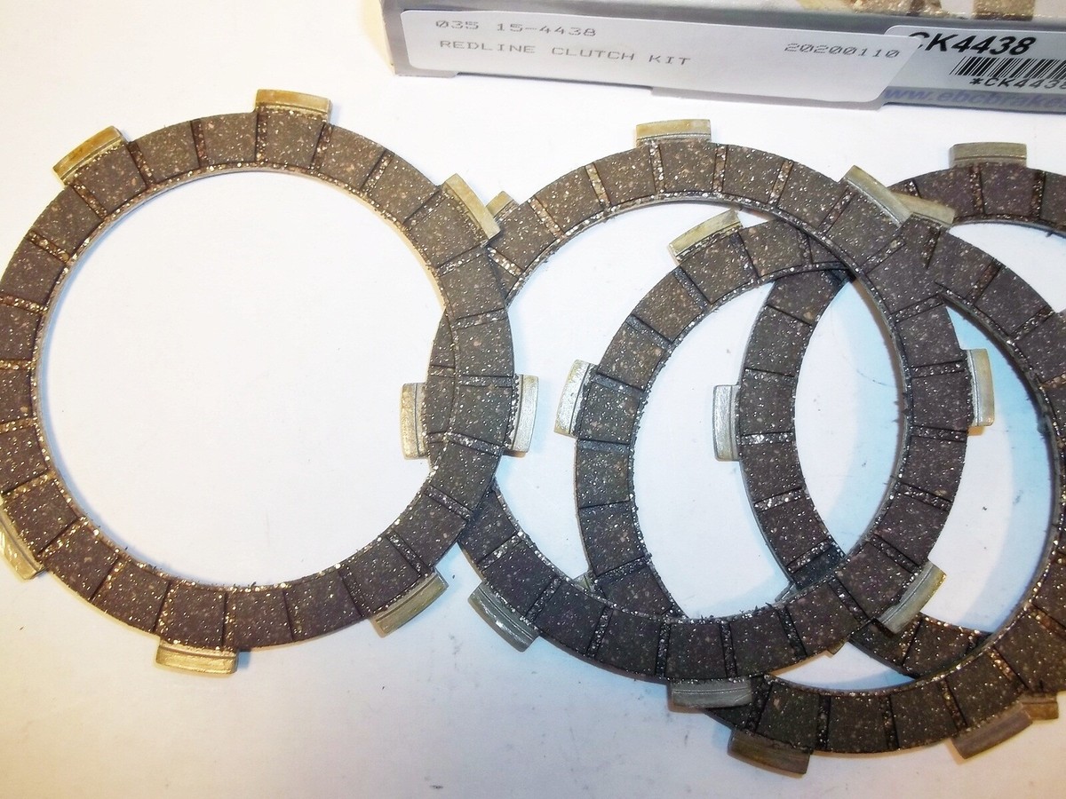 【Hi】 KAWASAKI KDX80 EBC HEAVY DUTY CLUTCH PLATE SET CK4438 15-4438 KDX