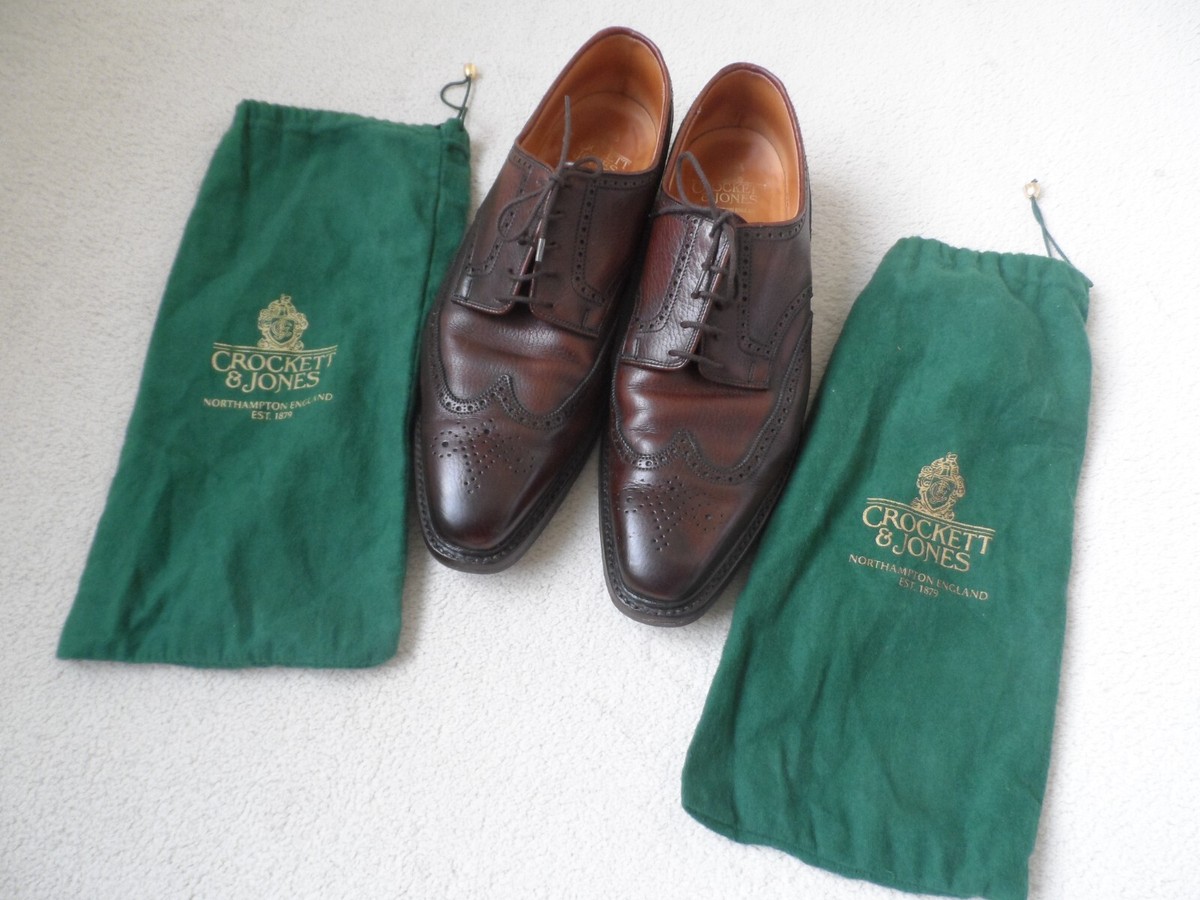 Crockett and Jones Exmoor Mens Brown size E UK