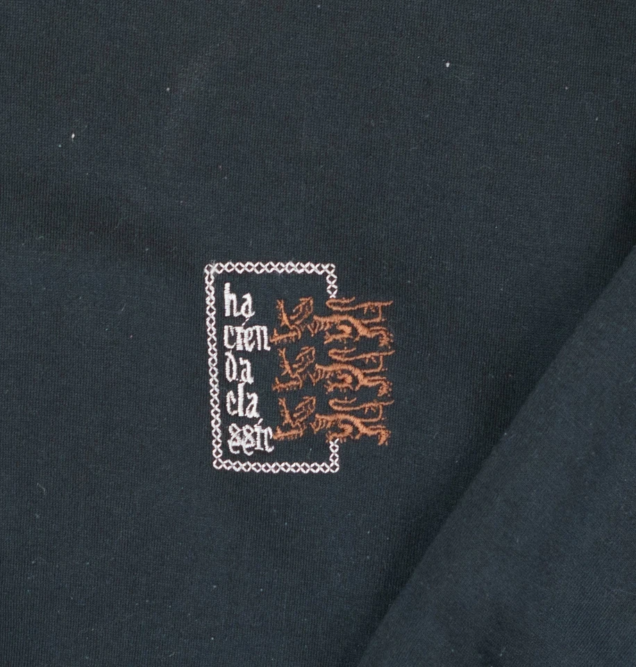 Vintage Hacienda Classic Black Music Sweatshirt - Women's Size Large 21.5x24 - Image 3 of 4