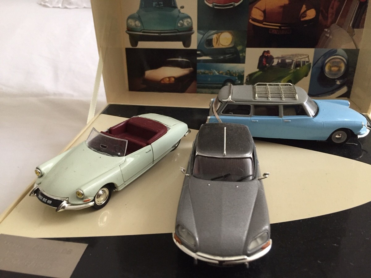 Norev 1/43 Coffret 50 Ans De La Citroen Ds Edition Limitee 0548/2000 Ds