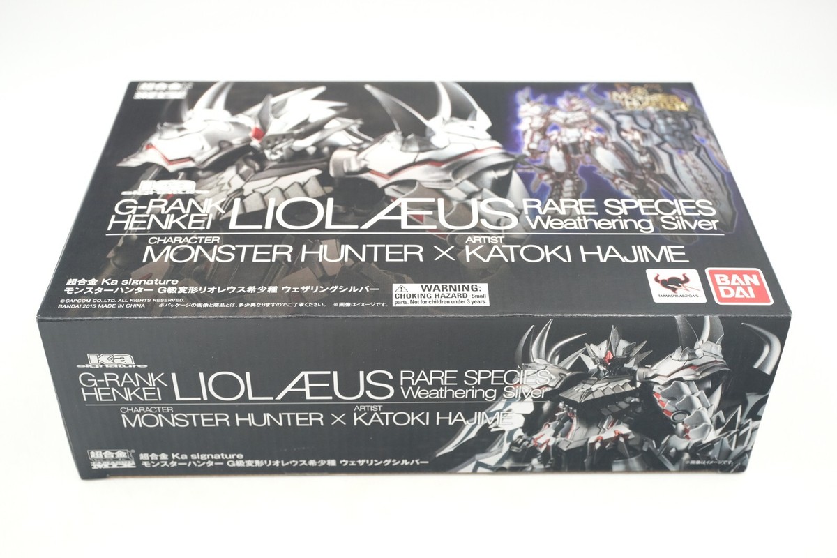 Monster Hunter G Rank Henkei Liolaeus Weathering Silver