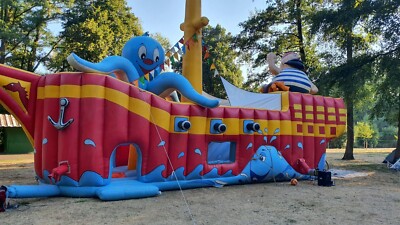 Hüpfburg/Springburg Piratenschiff Gebraucht, vollfunktionstüchtig inkl 3 Gebläse