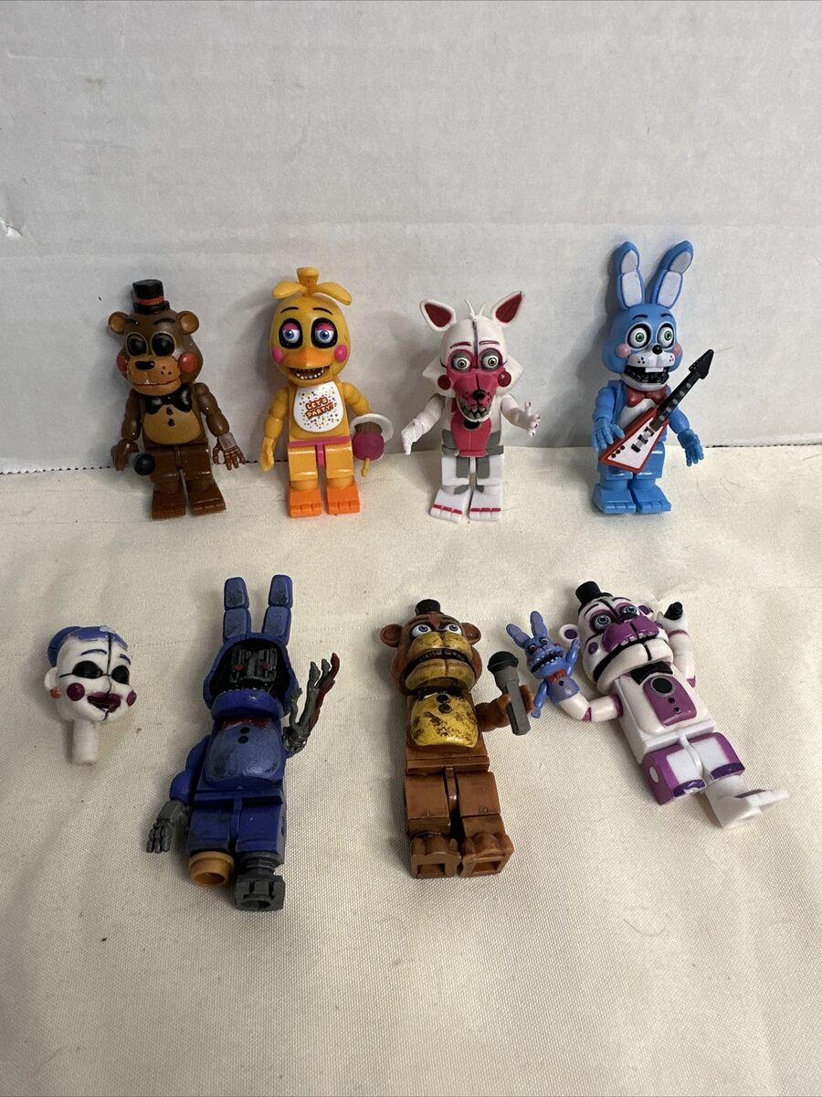 8-Piece Five Nights at Freddy's Lego-Compatible Block Mini Figure