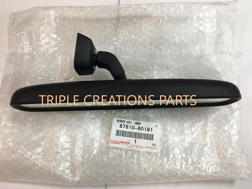 Toyota OEM MIRROR ASSEMBLY INNER REAR VIEW 8781060191 87810-60191 Toyota OEM MIRROR ASSEMBLY INNER REAR VIEW 8781060191 87810-60191