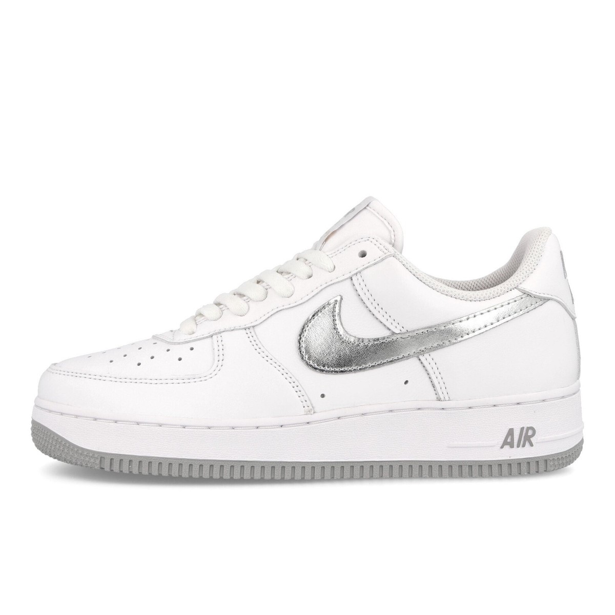 Size 9 - Nike Air Force 1 Low Color of the Month - White Silver