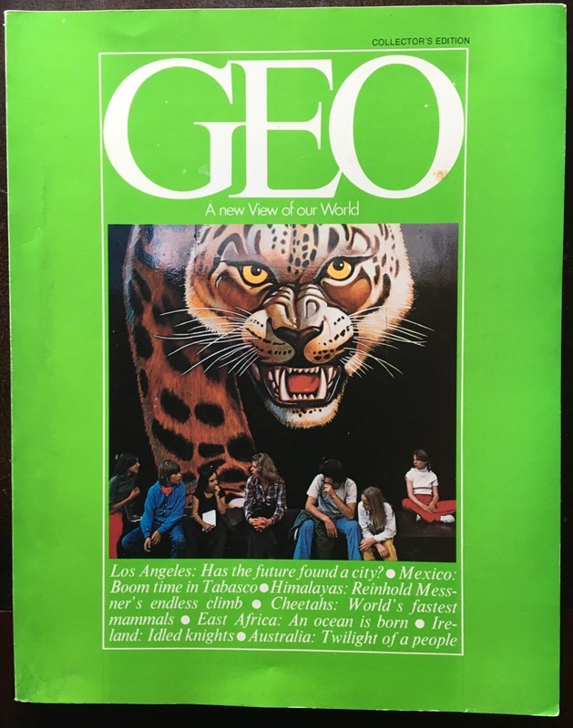 GEO Magazine Premier Issue - Volume 1 (1979) + 2 bonus issues
