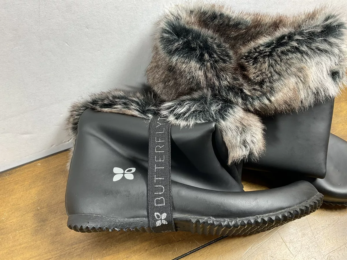 Butterfly rain hotsell boots womens