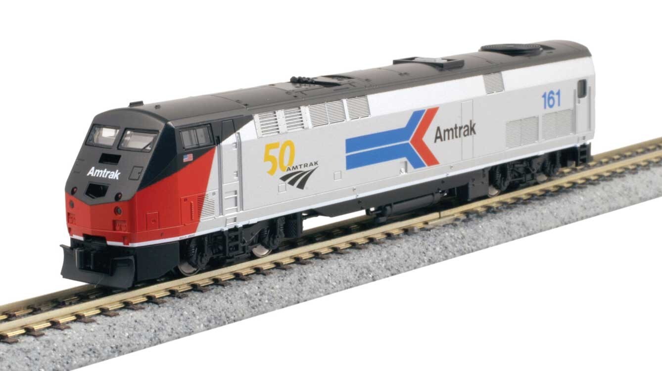 N Gauge - Kato Diesel Locomotive Ge P42 Genesis Amtrak With DCC 176-6036DCC Neu