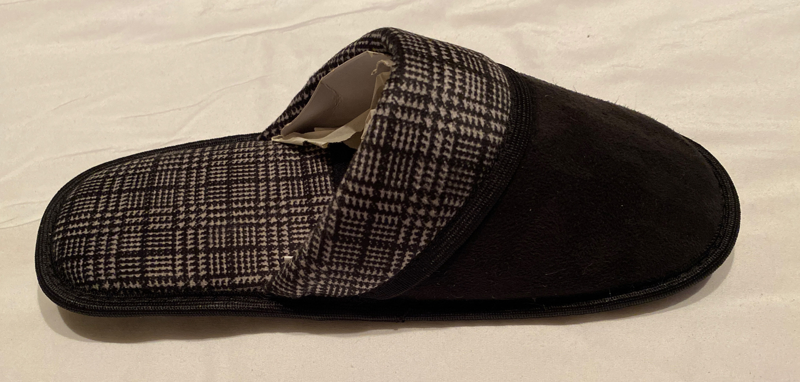 PANTOFOLA D’ORO PUNTA ORO Ciabatte Uomo Nero Memory Foam Taglia S (7) Nuove