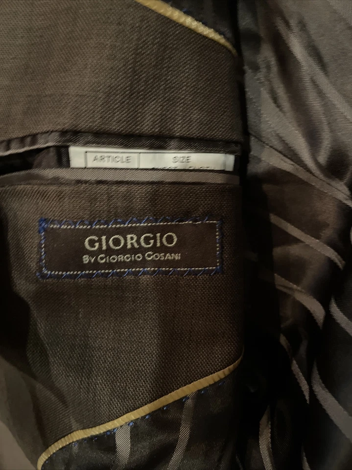 Traje ligero GIORGIO COSANI Sharp chocolate talla 40 regular Foto 2 de 4