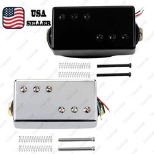 Wide Range Style Humbucker Ceramic Pkckup Neck Bridge 4 Wire For Tele 72