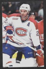 2000/01 Montreal Canadiens ERIC WEINRICH Team Issued Hockey Postcard