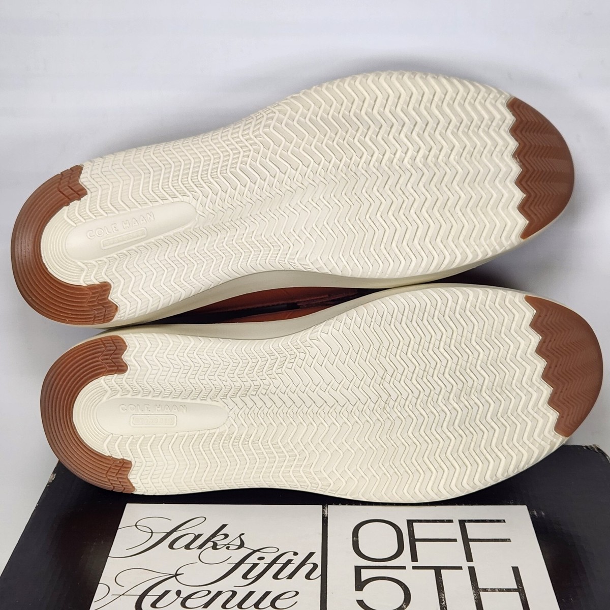 Cole Haan‎ Grandpro Topspin Woven Heel Penny Loafer - British Tan Size 8.5 W Men main image 2