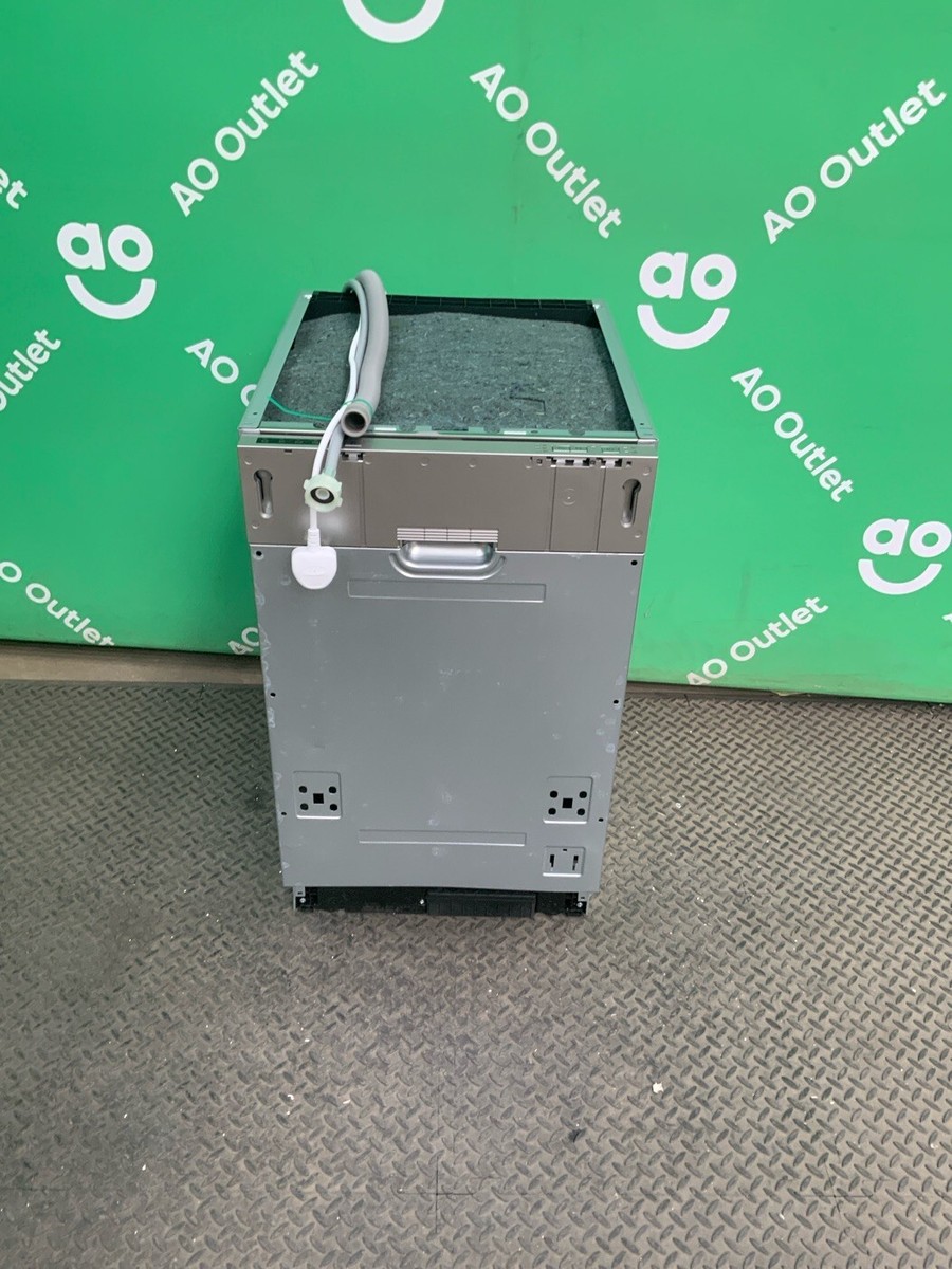 Prima Integrated Slimline Dishwasher Silver E Rated BI45DISHUK