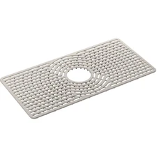 KOHLER Large Mat Cursiva Silicone Center Hole Heat-resistant for Kitchen Sinks