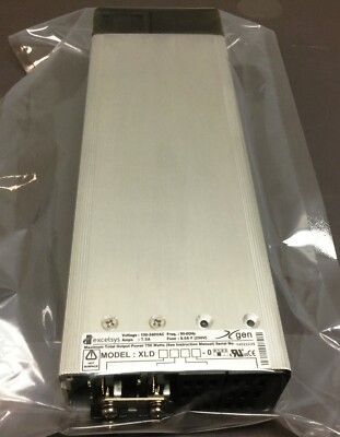 Excelsys XLD-00, Card Cage Power Supply, 4 Positions, 750 W, 1U, Xlite Series